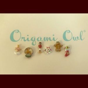 Origami Owl Christmas Themed Charms